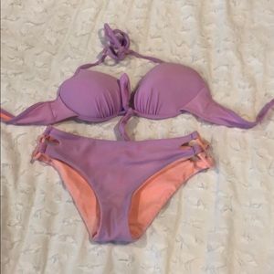 Pink bikini
